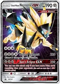 Necrozma Criniera del Vespro GX