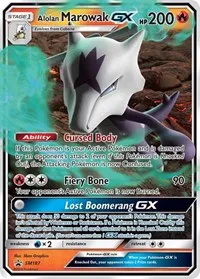 Marowak di Alola GX