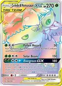 Celebi e Venusaur GX