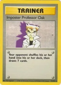 Professor Oak, l'impostore