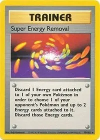 Super-Rimozione di Energia