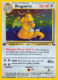 Dragonite - Fossil