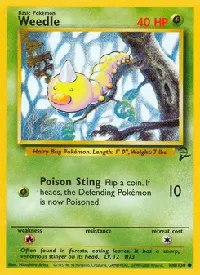 Weedle - Base Set 2
