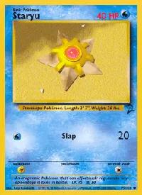 Staryu - Base Set 2