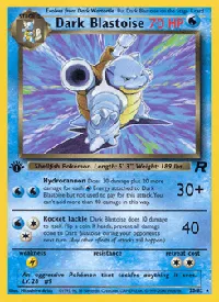 Dark Blastoise - Team Rocket