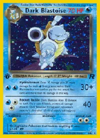 Dark Blastoise - Team Rocket