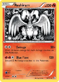 Reshiram - Legendary Treasures