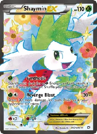 Shaymin-EX - Legendary Treasures