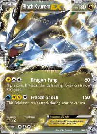 Black Kyurem-EX BW62