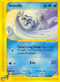 Totodile - Expedition Set Base