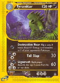Tyranitar - Aquapolis
