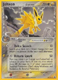 Jolteon δ - EX Specie Delta