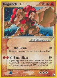 Regirock ☆ 91