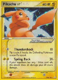 Pikachu Star 104
