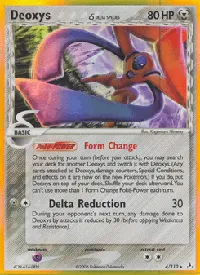 Deoxys δ 4
