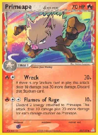Primeape δ 50