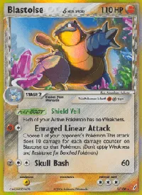 Blastoise δ - EX Guardiani dei Cristalli