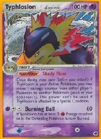 Typhlosion δ - EX L'Isola dei Draghi
