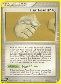 Claw Fossil 90