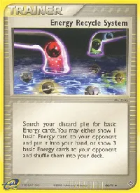 Energy Recycle System 84