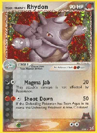 Team Magma's Rhydon 11