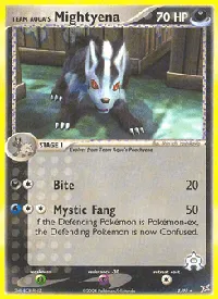 Team Aqua's Mightyena 15