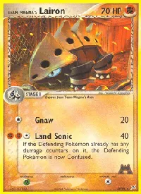Team Magma's Lairon 36