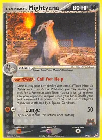 Team Magma's Mightyena 37