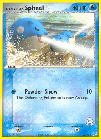 Team Aqua's Spheal 56