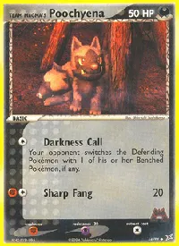 Team Magma's Poochyena 66