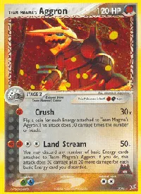 Team Magma's Aggron 7
