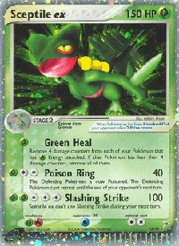 Sceptile ex - EX Team Magma vs Team Idro