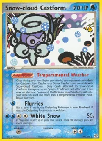 Snow-cloud Castform 25