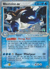 Blastoise ex - EX RossoFuoco e VerdeFoglia