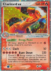 Charizard ex - EX RossoFuoco e VerdeFoglia