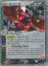 Rocket's Scizor ex 101