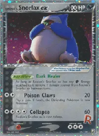Rocket's Snorlax ex - Team Rocket Returns