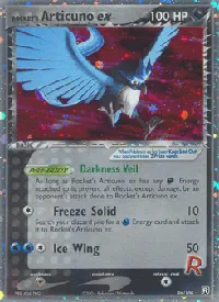 Rocket's Articuno ex - Team Rocket Returns