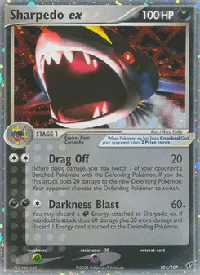 Sharpedo ex - EX Deoxys