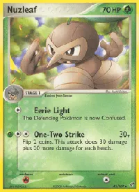 Nuzleaf - EX Deoxys