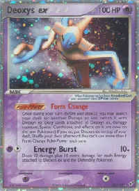 Deoxys ex - EX Deoxys