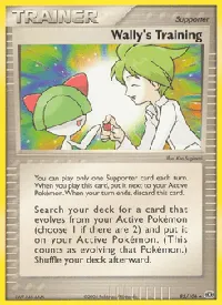 Wally's Training 85