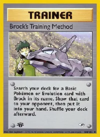Brock's Training Method 106