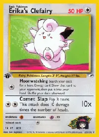 Erika's Clefairy - Gym Heroes