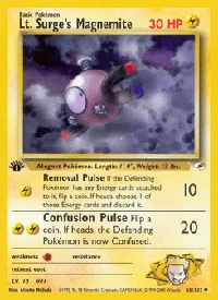 Lt. Surge's Magnemite 50