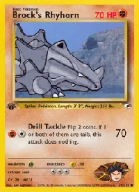 Brock's Rhyhorn 70
