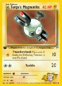 Lt. Surge's Magnemite 80