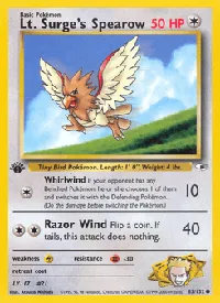 Lt. Surge's Spearow 83