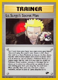 Lt. Surge's Secret Plan 107