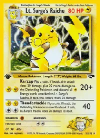 Lt. Surge's Raichu 11